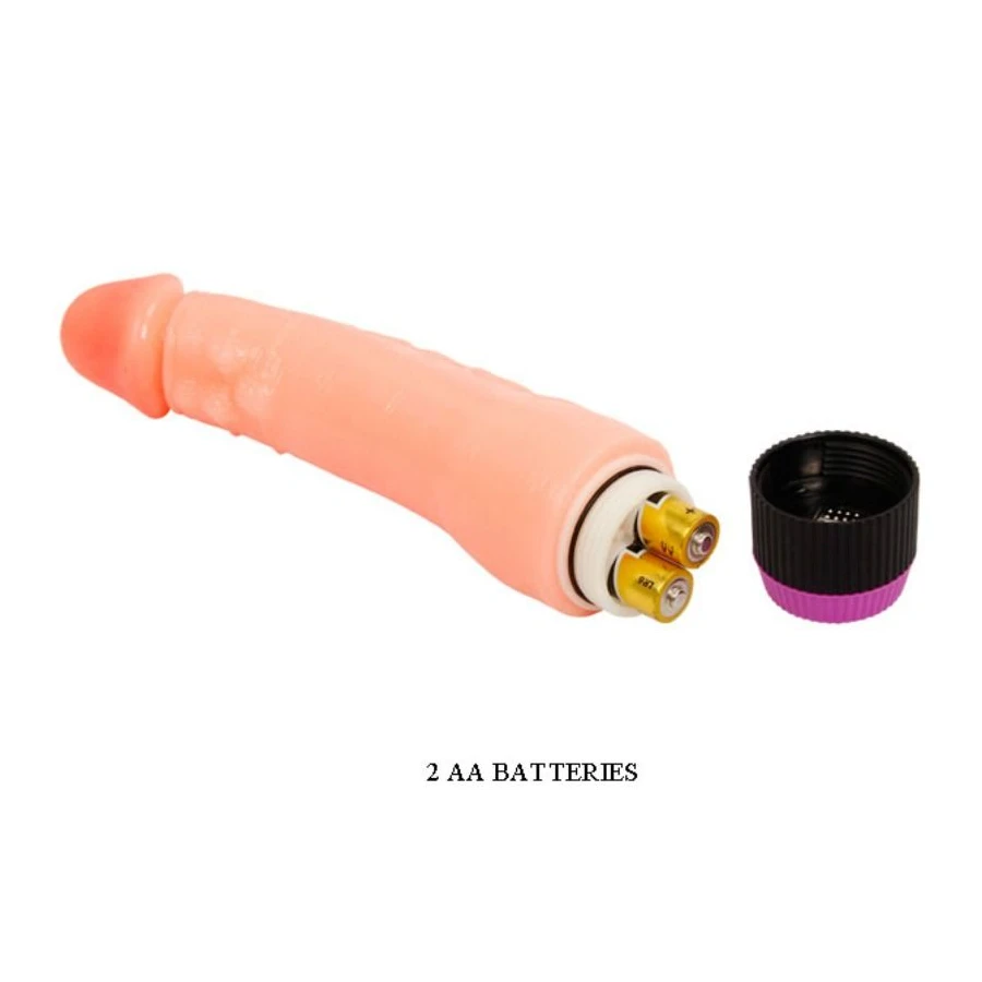 BAILE - VIBRATEUR NATUREL FLEXIBLE RÉALISTE 24 CM
